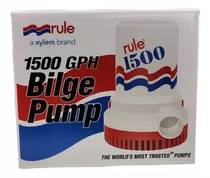 Rule 1500 Gph Bilge Pump 12v Model 02