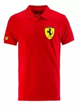 Camisas Tipo Polo Scuderia Ferrari