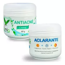 Kit Crema Aclarante Y Anti Acné - g a $1500