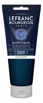 Tinta Acrílica Lefranc & Bourgeois 200ml 048 Sapphire Blue Cor Azul