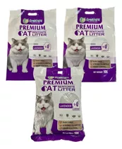 Arena Premium Aglutinante Para Gatos Aroma Manzana 24 Kilos