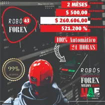 Robo Forex 43 _agressivo + Gerenciador De Ordens