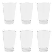 Vaso Durax Tango Vidrio Cónico 400 Ml Pack X6 Unidades