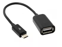 Cable Adaptador Otg Micro Usb A Usb Hembra Celulares Tablets