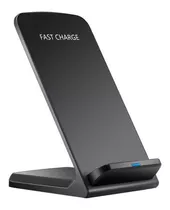 Cargador Inalámbrico 10w 2 En 1 iPhone Samsung Huawei Color Negro