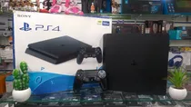 Playstation 4 Ps4 Sony Slim 500gb Bivolt Hdr Cor Preto