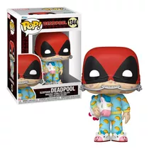 Deadpool En Pijama Sleepover Funko Pop Original