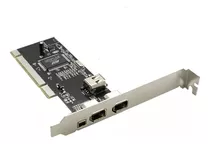 Placa Pci Firewire 1394 3 Portas 6 Pinos + 1 Porta 4 Pinos