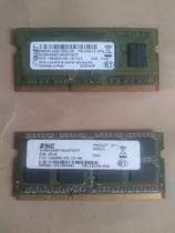 Memorias Notebook Sendo 2 De 2gb Pc3 10600s Usadas