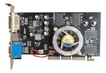 Placa De Vídeo Nvidia Geforce Fx 5200 Inno3d - Agp