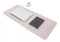 Mousepad Desk Pad Extra Grande Eddias Office 70x30 Cor Rosa-claro