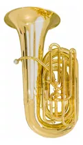 Tuba 5/4 Hs Musical Hstb1 Sib Laqueada Com Bocal E Bag