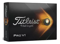 Pelota De Golf  Titleist Pro V1 White Docena Color Blanco