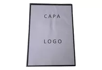 2 Pastas Cardápio A4 Personalizável C/ 6 Bolsas P/10 Folhas