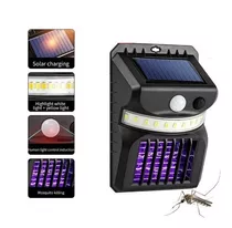 Lampara Solar Mata Mosquitos Zancudo Repelente Mosca Insecto