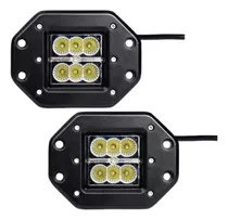 Pack 2 Focos Neblineros Led Cree Potente Para Embutido 60w