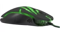 Kit 10 Mouse Gamer Usb 3200dpi Raptor Om-801 Verde Fortrek