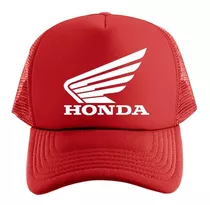 Gorra Estilo Trucker Honda Logo Motos 1