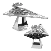 Quebra Cabeça 3d Nano Metálico Star Wars Imperial Destroyer