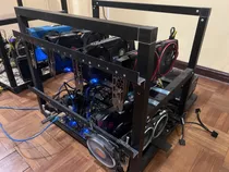 Rig De Mineria Amd Rx 580 De 8gb Minero Listo Para Minar