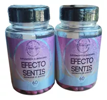 2 Efecto Sentis 100% Natural Inhibe El Apetito 