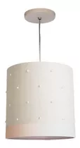 Lustre Pendente Infantil Pérolas - 25x25 Branco