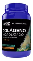 Colágeno Hidrolizado Nutraceutics 1kg Con Vit C Y Magnesio Sabor Naranja