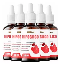 5 Hipoglico Gotas Original Premium 30ml - Envio Em 24 Horas