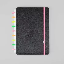 Caderno Inteligente Lets Glitter Neon A5 Cia52138