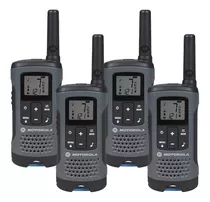 Walkie-talkie Motorola Talkabout T200mc De 4 Radios Y Frecuencia Gmrs/frs - Gris Oscuro 100v/240v