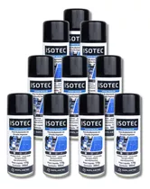 Kit 10 Spray Verniz Protetivo Isolante Incolor Isotec 300ml