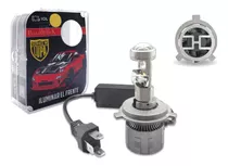 Kit Foco Faro H7 Hiper Led Con Lupa Cambio Alta Y Baja