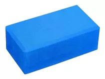 Bloco De Yoga / Pilates - Alta Densidade - Eva - 500g Cor Azul-aço