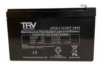 Bateria Trv 12v-7a /recargable /alarma /ups / Luz Emergencia