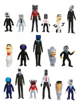 Figuras Skibidi Toilet Coleccion X18 Personajes Tv Man Titan