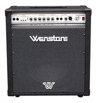 Amplificador Wenstone Be-1200 Transistor Para Bajo De 120w Color Negro 220v