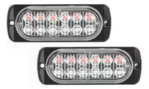 Foco Luz Estrobo Flash 18 Funciones 12 Led Multi Volt Par 