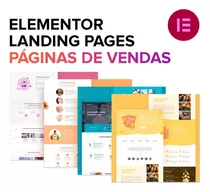 +150 Landing Pages Páginas De Vendas Elementor Wordpres