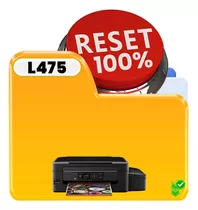 Reset Epson L475 L375 Ilimitado 100% - Envio Imediato 24h