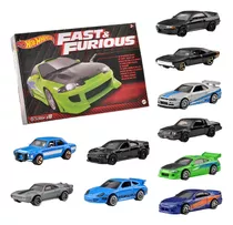 Hotwheels Rapidos Y Furiosos 10 Pack Fast & Furious 