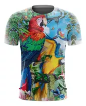 Camiseta Camisa Aves Pássaro Tucano Águia Gavião Papagaio 10