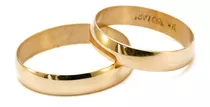 Par Alianzas Oro 18k 3 Grs Boda Grabado Garantía Promoción