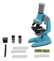Microscopio Optico Infantil 1200x Educativo Niños Juguete Color Colores