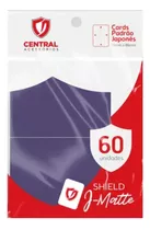 Sleeve Shield Central  60 Un. Yugioh 62x89 Mm Jp Small Size