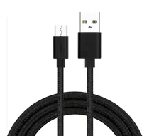 Cable Nylon 1 Metro Micro Usb V8 Carga Rapida Todas Marcas