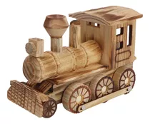 Maqueta De Locomotora De Madera Simulada, Tren De Vapor, Dec