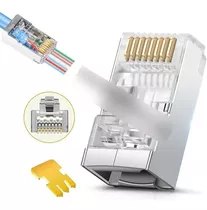 Conector Rj45 Blindado Cat6 