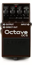 Boss Oc-5 Guitarra Polifónica/pedal De Octava Bajo