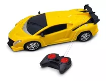 Super Carrinho Controle Remoto Esportivo Com Luz Led Farol