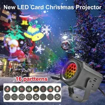 Proyector Láser Led Impermeable Para Halloween Y Navidad A